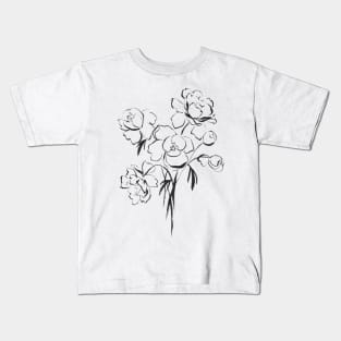 Peony Lines Matisse Kids T-Shirt